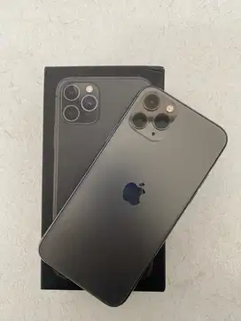 iPhone 11 Pro 64 ibox grey lengkap