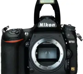 Di jual nikon d750 dengan vertical grip mulus