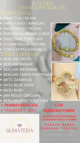 Jual beli mas dan berlian