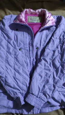 Jaket Ski Racing Snowboard Vintage