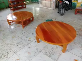 Meja bulat/meja lesehan
