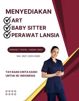 Pembantu rumah tangga, art, prt, Babysitter, Suster lansia