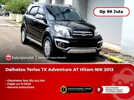 [ PAJAK 11-2025 ] Daihatsu Terios TX Adventure AT Hitam 2013/2014