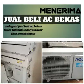 Terima ac bekas rusak