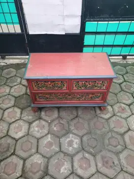 botekan meja palembangan antik