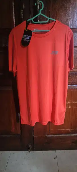 Kaos / Jersey Running Skechers Orange New Original