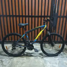 Genio uk27,5 3x7 speed,ada lecet pemakaian