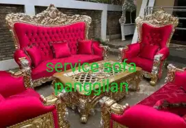 Melayani servis sofa panggilan