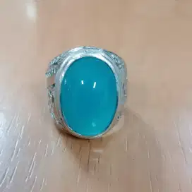 Bacan Doko Bluish kristal semi giwang