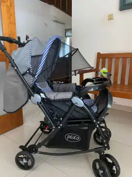 stroller dorongan Pliko Rodeo Bayi