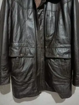 Jaket kulit asli domba