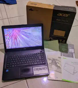 Acer One14 500GB Fullset Siap Pakai