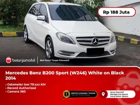 [ LOW KM ] Mercedes Benz Mercy B200 B 200 Sport (W246) White 2014/2015