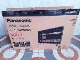 TV PANASONIC LED ANDROID 32IN DIGITAL YOUTUBE NETFLIK MULUS GARANSI