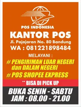 Di butuhkan karyawan Agen Kantor pos