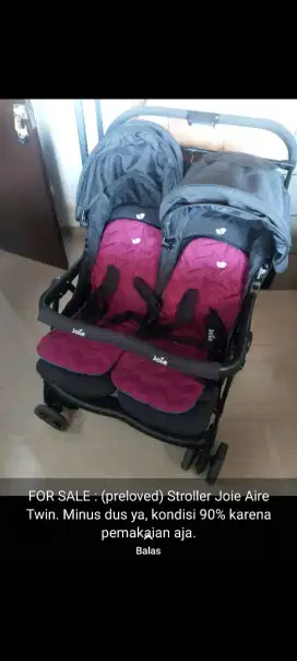 Stroller Joie Twins Aire