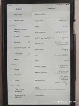 Tablet Xiaomi Mi Pad 4 (layar retak)