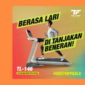 Treadmill elektrik electric TL-146 alat kebugaran STR-347