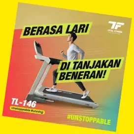 Treadmill elektrik electric TL-146 alat kebugaran STR-347