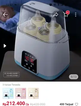 Bottle warmer & sterilizer