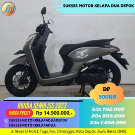 GENIO ISS 2023 DP MULAI 500RB SYARAT KTP KK