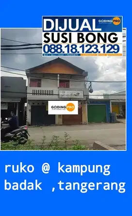 Dijual Murah ruko dan kontrakan