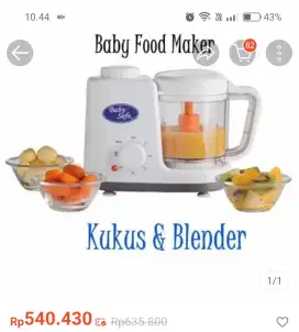 Baby safe foodmaker processor