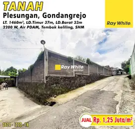 Dijual Tanah Plesungan, Gondangrejo