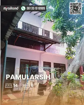 Dijual Rumah Dekat Jalan Raya Pamularsih 14 Kamar