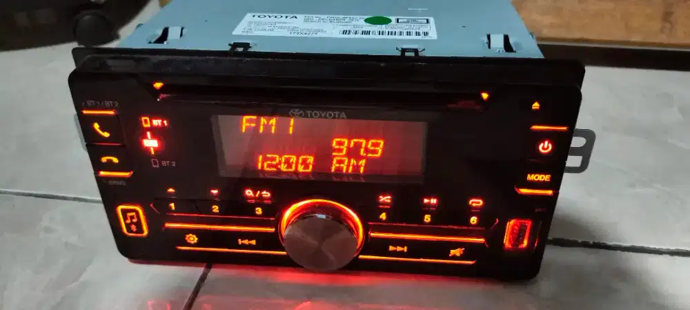 Head Unit Toyota Calya Original