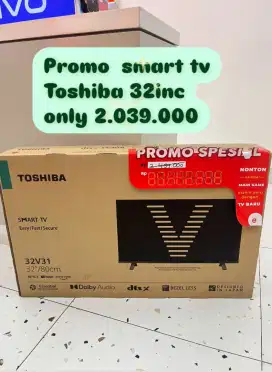 PROMO SMART TV TOSHIBA 32INC GARANSI RESMI