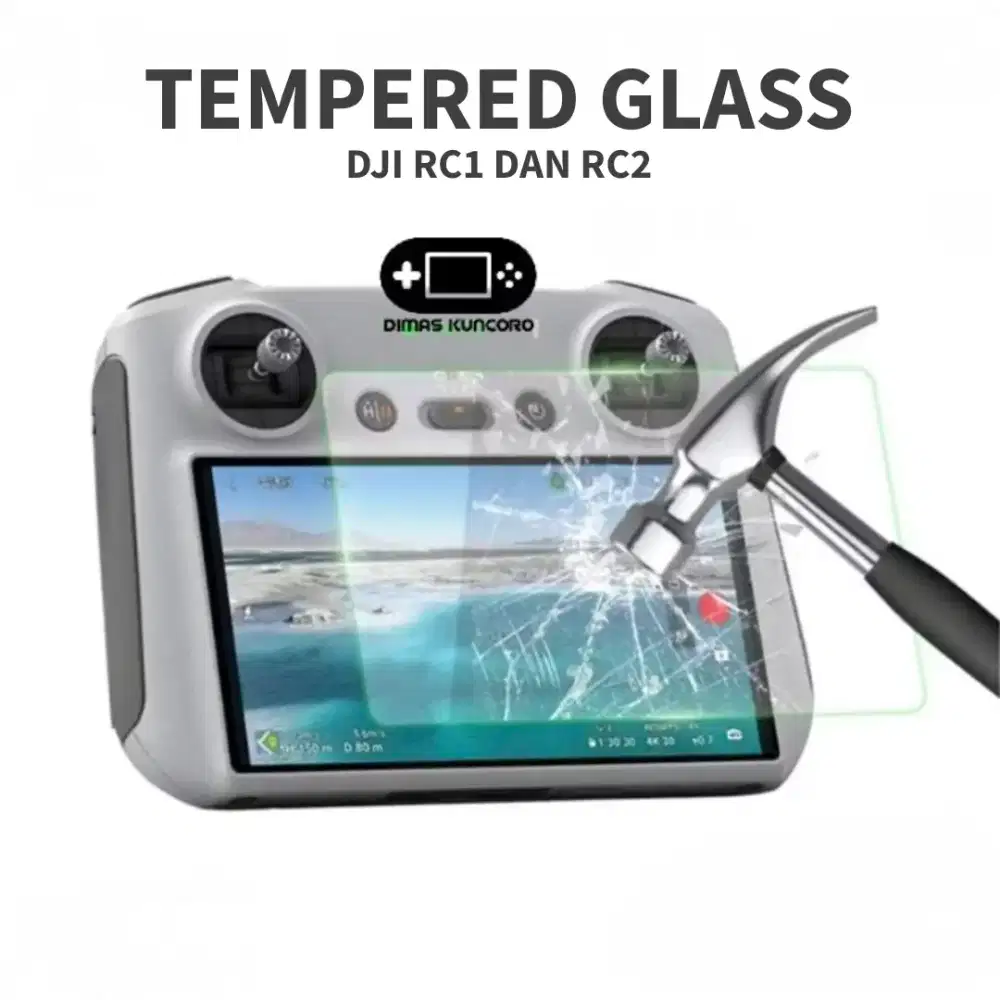 TEMPERED GLASS REMOTE DJI RC1 DAN DJI RC2