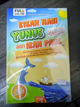 Buku Kisah Nabi Yunus dan Ikan Paus