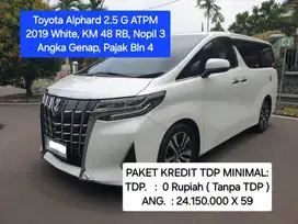 Toyota Alphard 2.5 G ATPM 2019 Putih