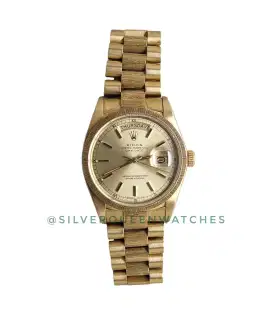 Rolex day Date bark finished  Ukir