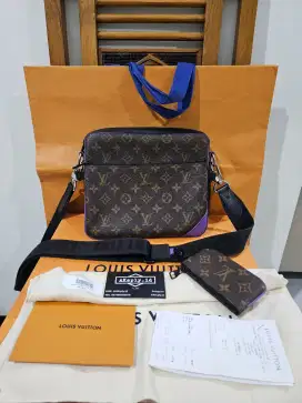 Louis Vuitton Trio Messenger Monogram Macassar Brown/Purple