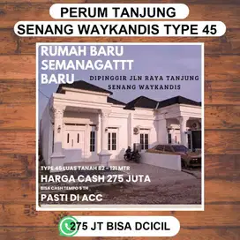 RUMAH DWAYKANDIS TANJUNG SENANG DAN KAVLING RUKO NYAA DJUAL DP MURAH