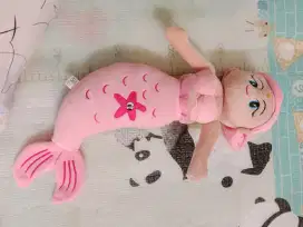 Boneka mermaid pink