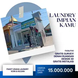 PAKET USAHA LAUNDRY KILOAN MIX