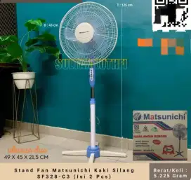 Kipas Angin berdiri Matsunichi 16 inch Stand Fan