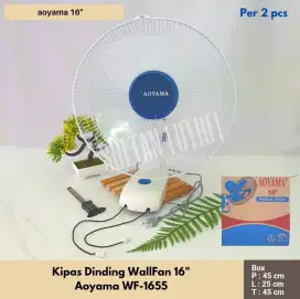 Kipas Angin Dinding Aoyama 16 inch Wall Fan