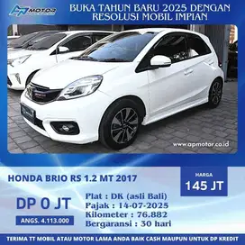 DP 0 RP!! Brio RS 1.2 2017 MT AsBali