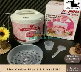 Magic com 3 in 1 Niko kapasitas 1,8 liter