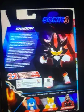 Sonic 3 shadow action figures 5 inch