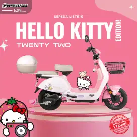 Sepeda Listrik Ion Terbaru Ion Twenty Two Hello Kitty