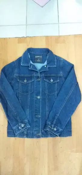 Jaket jeans cowok Hangten