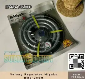 Regulator Set & Selang Kompor Gas Aneka Merk