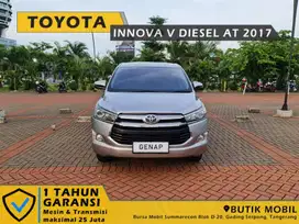 Innova Reborn V Diesel AT 2017 Silver. TDP 60jt an