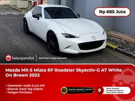 [LOW KM] Mazda MX-5 Miata RF Roadster Skyactiv-G AT White 2023/2024