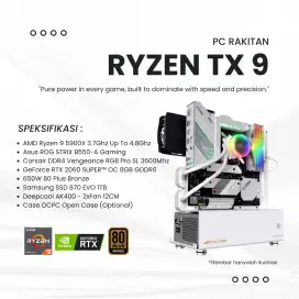 PC Rakitan Gaming/Editing RYZEN TX 9 (Ready)